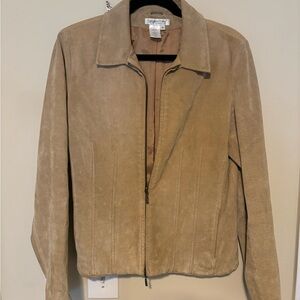 Coldwater creek vintage suede jacket